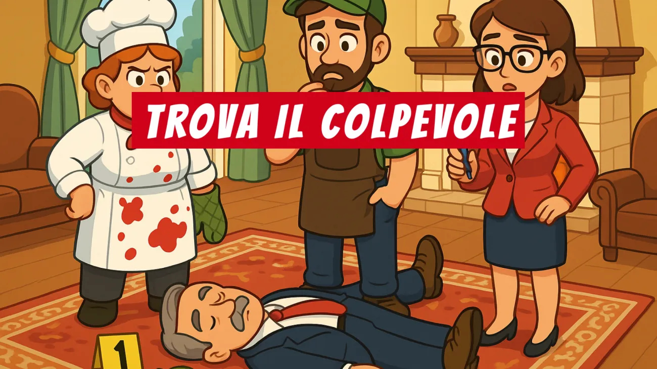 Solo il 3% degli italiani riesce a risolvere questo mistero della villa: tu sarai tra i veri geni? Sfida la tua mente con il quiz del 2 luglio!"
